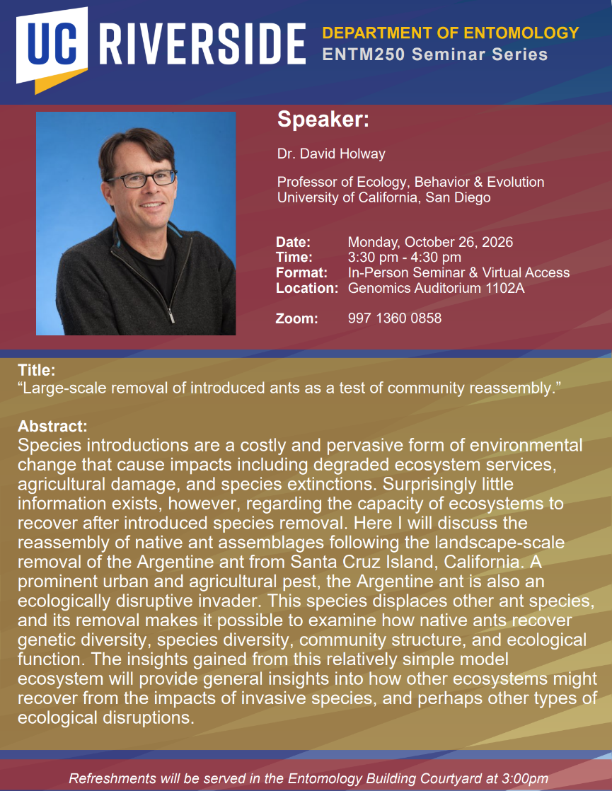 David Holway Flyer