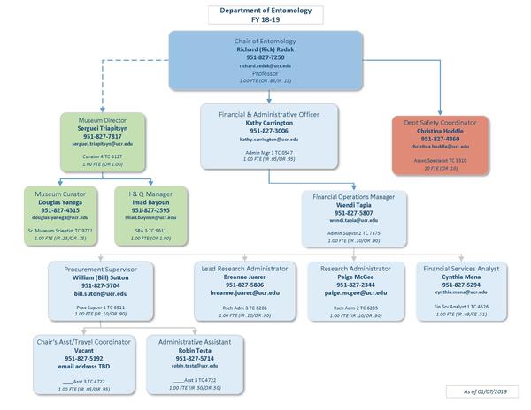 entm organizational chart